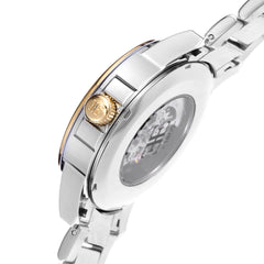 EARNSHAW BEAGLE Swiss Made Automatic Skeleton Round Dial Men's Watch- ES-0029-22