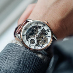 EARNSHAW LONGITUDE Analogue Round Dial Watch For Men - ES-8006-03