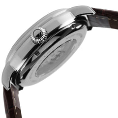 EARNSHAW LONGCASE Automatic Skeleton Round Dial Men's Watch- ES-8011-02