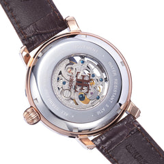 EARNSHAW LONGCASE Automatic Skeleton Round Dial Men's Watch- ES-8011-07