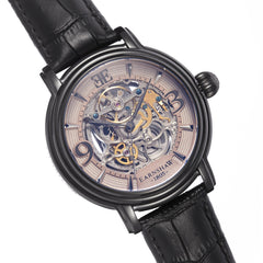 EARNSHAW LONGCASE Automatic Skeleton Round Dial Men's Watch- ES-8011-08