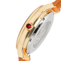 EARNSHAW LADY AUSTRALIS Mechanical Automatic MOP Round Dial Women's Watch- ES-8029-06