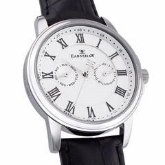 EARNSHAW FLINDERS MultiFunction Silver Round Dial Men's Watch- ES-8036-01