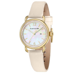 Earnshaw INVESTIGATOR Analog White MOP Round Dial Women's Watch -  ES-8092-03