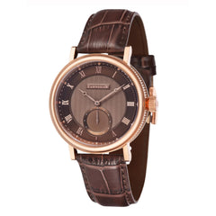 EARNSHAW BEAUFORT MULTI-FUNCTION Quartz Brown Round Dial Men's Watch- ES-8102-03