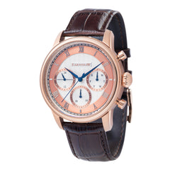 EARNSHAW LONGITUDE Multifunction Silver Round Dial Men's Watch- ES-8105-04