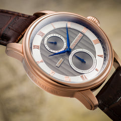 EARNSHAW LONGITUDE Multifunction Grey Round Dial Men's Watch- ES-8106-06