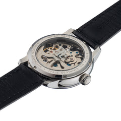 Earnshaw CORNWALL Skeleton Automatic Black Round Dial Men's Watch - ES-8110-01