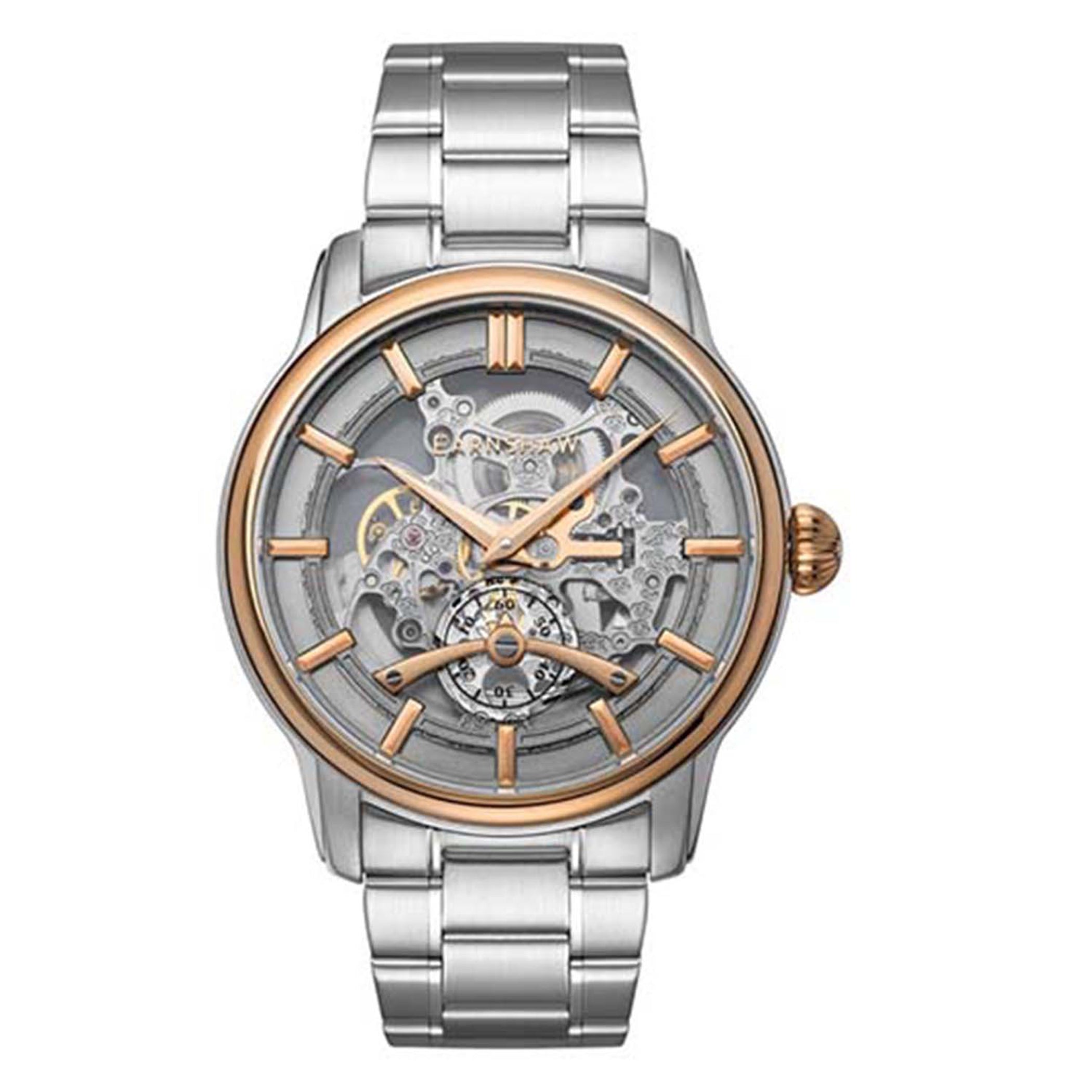 EARNSHAW Limited Edition LONGITUDE Automatic Grey Round Dial Men's Watch- ES-8126-44