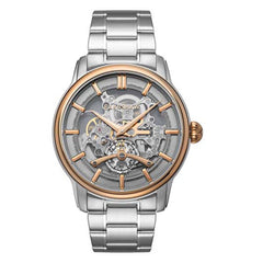 EARNSHAW Limited Edition LONGITUDE Automatic Grey Round Dial Men's Watch- ES-8126-44