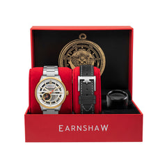 EARNSHAW Limited Edition VENTUS Automatic Multicolor Round Dial Men's Watch- ES-8127-44