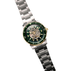 EARNSHAW DUNCAN Limited Edition Automatic Skeleton Round Dial Men's Watch with Additional Strap-ES-8129-33