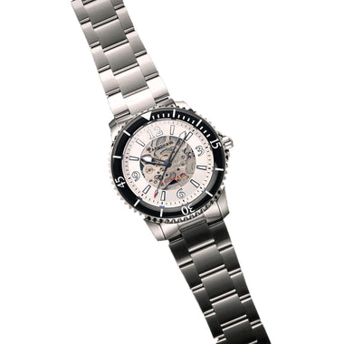 EARNSHAW DUNCAN Limited Edition Automatic Skeleton Round Dial Men's Watch with Additional Strap- ES-8129-44