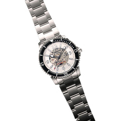 EARNSHAW DUNCAN Limited Edition Automatic Skeleton Round Dial Men's Watch with Additional Strap- ES-8129-44