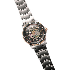 EARNSHAW DUNCAN Limited Edition Automatic Skeleton Round Dial Men's Watch with Additional Strap-ES-8129-55