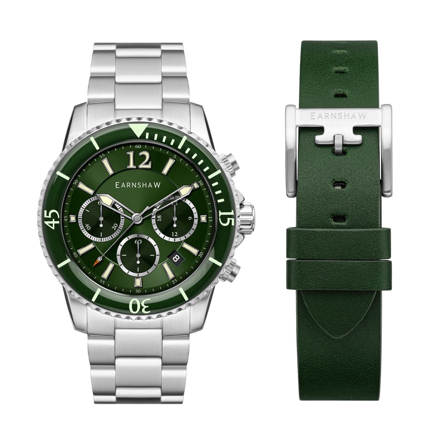 EARNSHAW DUNCAN Limited Edition Chronograph Watch For Men - ES-8132-33