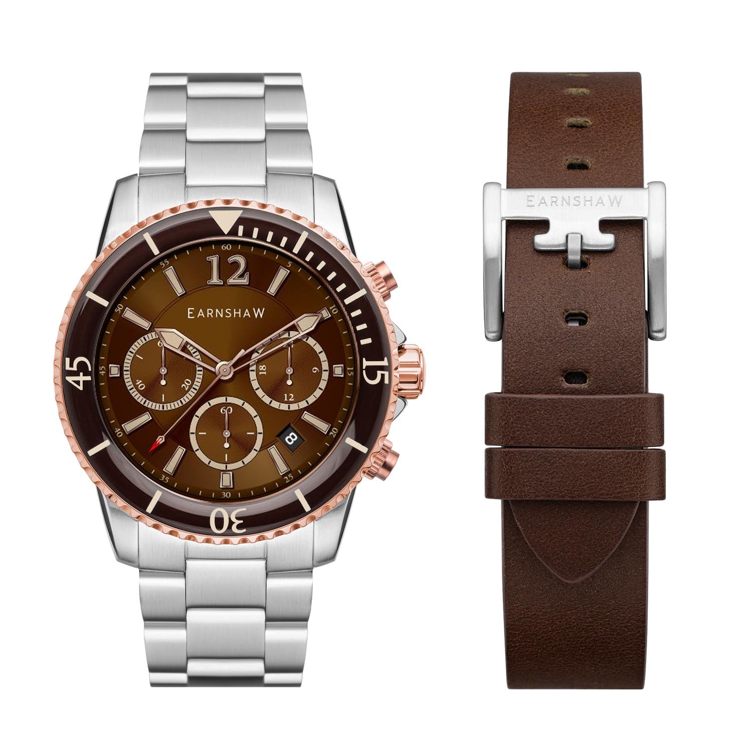 EARNSHAW DUNCAN Limited Edition Chronograph Watch For Men - ES-8132-55