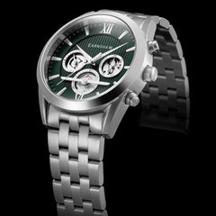 EARNSHAW DISCOVERY Japan Quartz Green Round Dial Men's WatchES-8135-22
