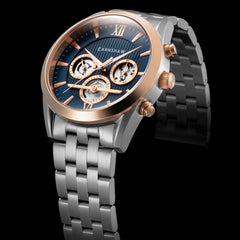 EARNSHAW DISCOVERY Japan Quartz Blue Round Dial Men's WatchES-8135-55