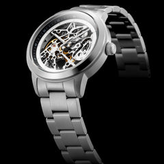 EARNSHAW DISCOVERY Automatic Silver Round Dial Men's WatchES-8139-11