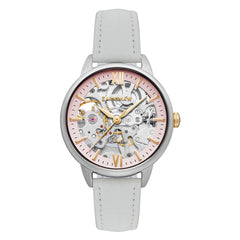 EARNSHAW ANNING Automatic Skeleton Round Dial Women's Watch-ES-8151-05