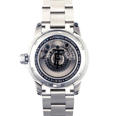 Earnshaw DUNCAN Mechanical Automatic Blue Round Dial Men's Watch - ES-8174-22