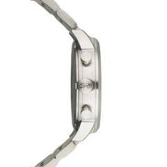 Earnshaw CARLYLE Multifunction Battery Silver Round Dial Men's Watch - ES-8176-11