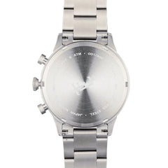 Earnshaw CARLYLE Multifunction Battery Silver Round Dial Men's Watch - ES-8176-11