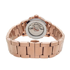 Earnshaw Marylebone Grand Date Open Heart Automatic Blue Round Dial Men's Watch - ES-8177-44