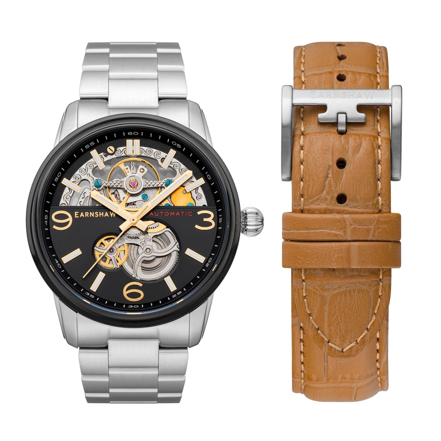 EARNSHAW CARLYLE Limited Edition Mechanical Watch For Men - ES-8178-44