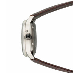 Earnshaw BARON Moonphase Automatic Silver Round Dial Men's Watch -  ES-8193-01