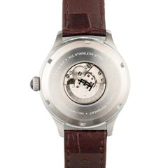 Earnshaw BARON Moonphase Automatic Silver Round Dial Men's Watch -  ES-8193-01