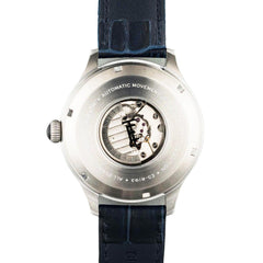 Earnshaw BARON Moonphase Automatic Blue Round Dial Men's Watch -  ES-8193-02