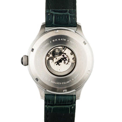 Earnshaw BARON Moonphase Automatic Green Round Dial Men's Watch -  ES-8193-03