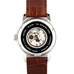 Earnshaw MARYLEBONE Automatic Cream Round Dial Men's Watch - ES-8196-05