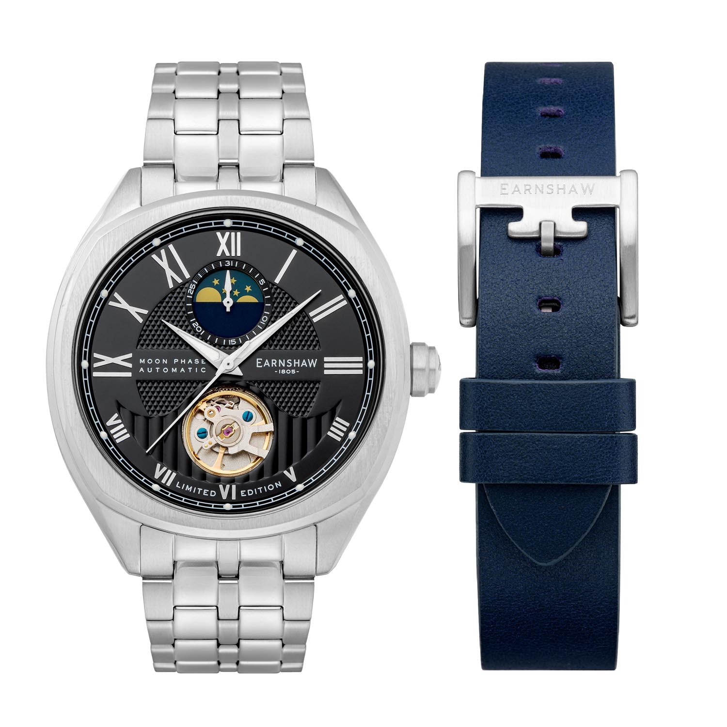 EARNSHAW PEEL Limited Edition Mechanical Multifunction Watch For Men - ES-8206-11