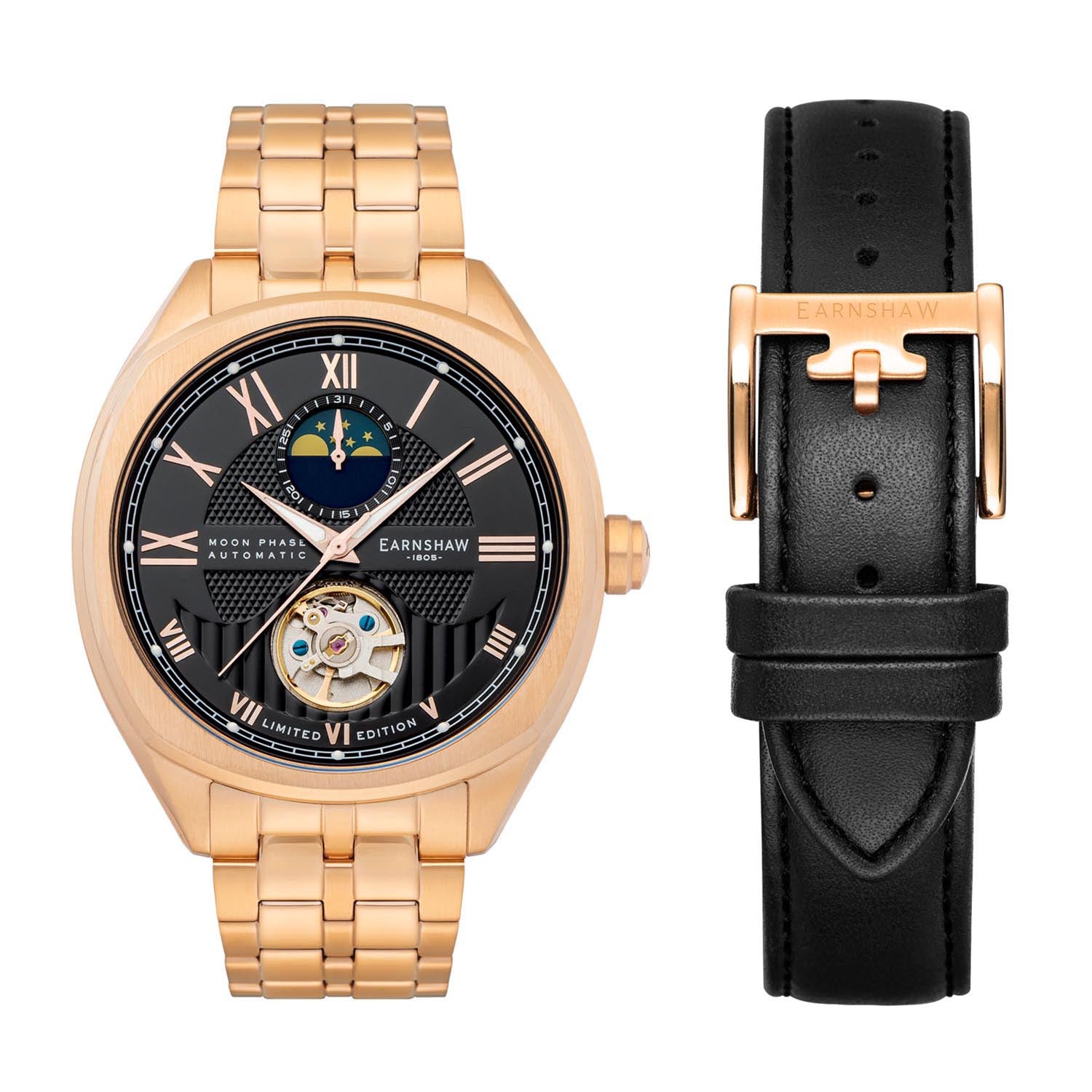 EARNSHAW PEEL Limited Edition Mechanical Multifunction Watch For Men - ES-8206-55