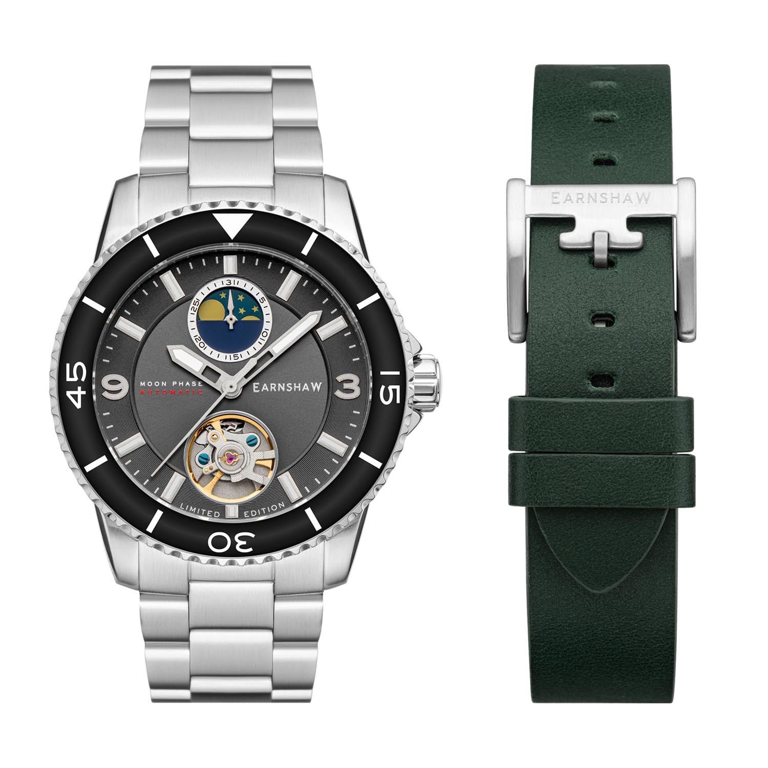 EARNSHAW PREVOST Limited Edition Mechanical Multifunction Watch For Men - ES-8210-22