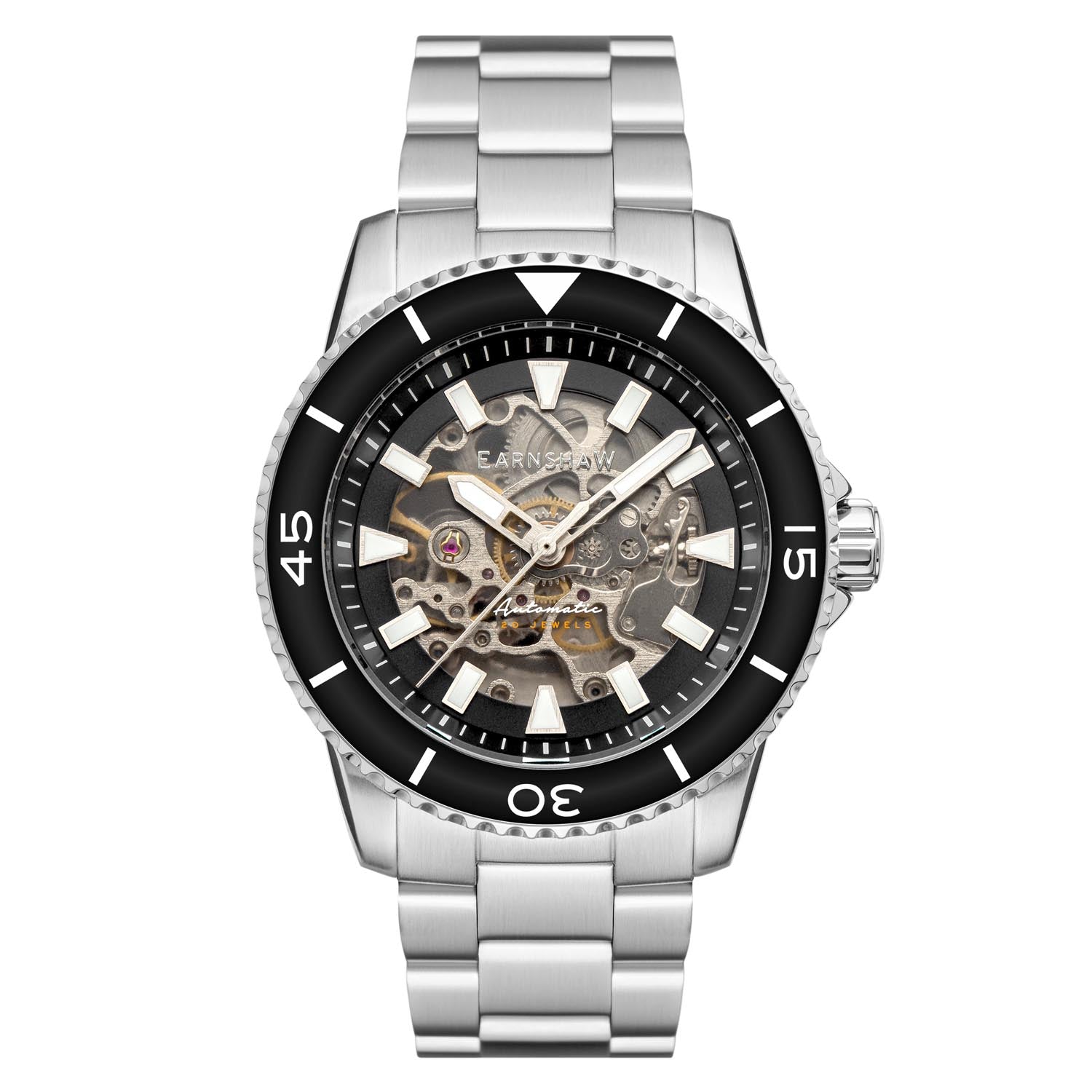 EARNSHAW WALLIS Limited Edition Skeleton Automatic Watch For Men - ES-8227-11