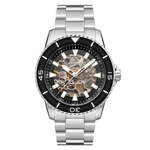 EARNSHAW WALLIS Limited Edition Skeleton Automatic Watch For Men - ES-8227-11