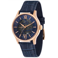 Earnshaw BAUER Skeleton Automatic Rose Gold Round Dial Men's Watch -  ES-8801-03