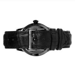 Earnshaw BAUER Skeleton Automatic Black Round Dial Men's Watch -  ES-8801-04