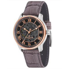 Earnshaw LONGITUDE Skeleton Automatic Black Round Dial Men's Watch -  ES-8807-04