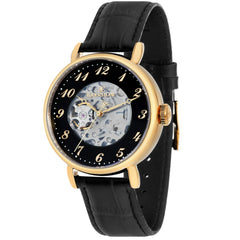 EARNSHAW PRECISTO GRAND LEGACY Automatic Skeleton Black Round Dial Men's Watch- ES-8810-04