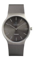 Obaku Rolig Titanium Men Watch - V178GXTJMJ