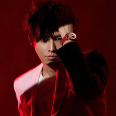 ARIES GOLD Aaron Yan Limited Edition Automatic Skeleton Watch with Sapphire Glass For Men- AAYAN1120 RG-WRG-R