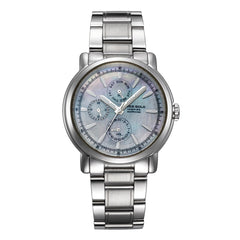 ARIES GOLD Contender Multifunction Watch with Sapphire Glass For Women- B 7302 S-MOP