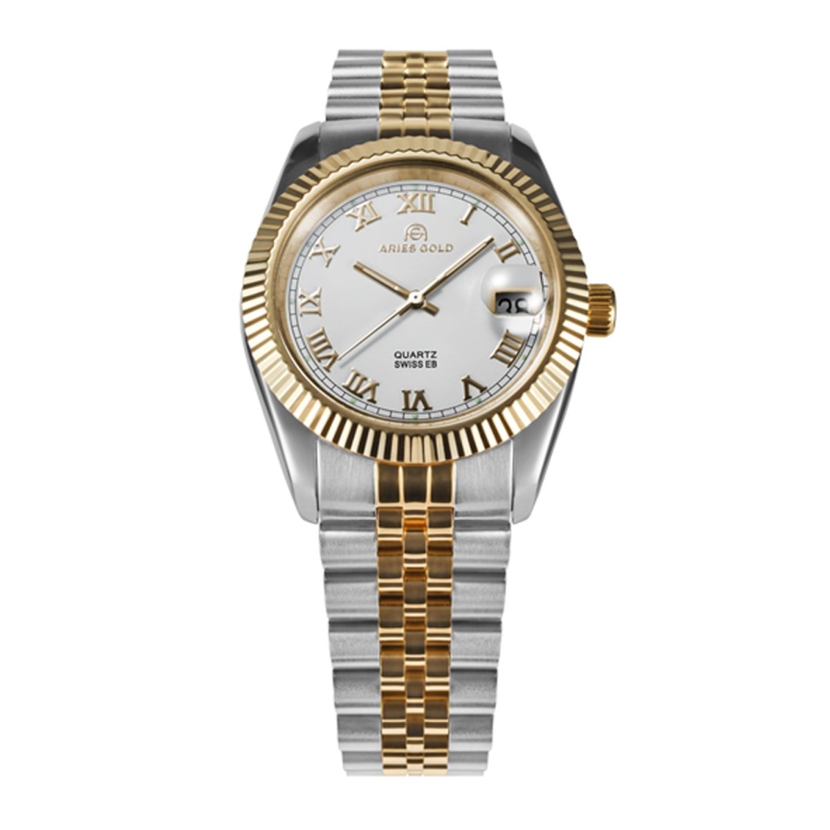 ARIES GOLD Heritage Swiss Quartz Watch with Sapphire Glass For Unisex- B R68Q BC-RW