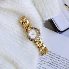 Jacques Du Manoir Royal Swiss Made Analogue White Round Dial Women's Watch With Gift Set  - BAG.11