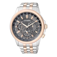 Citizen Eco-Drive Calendrier World Time Men's Watch - BU2026-65H